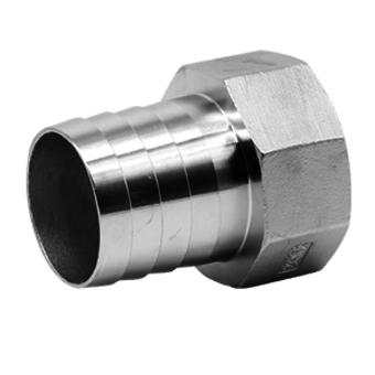 HOSE TAIL FEMALE 3/4 x 3/4 BSP STAINLESS image 0